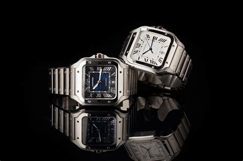 cartier santos 9-5 price|cartier santos price guide.